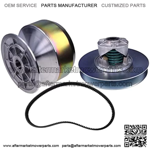 Primary & Secondary Driven Clutch Drive Belt AM140967 AM140985 RE28721 Compatible with John Deere 4X2 6X4 AMT600 AMT622 AMT626 Gas Gator Utility Vehicles Riding Mower/Bunker Rake 1200A - Image 5