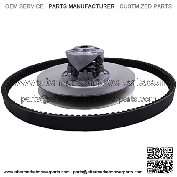 Secondary Drive Clutch AM140967 AM140967 AM136806 AM128235 AMT2707 with Belt RE28721 Compatible with John Deere 4X2 6X4 AMT600 AMT622 AMT626 Gas Gator Utility Vehicles - Image 2