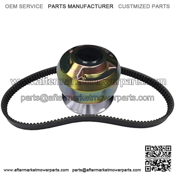 Primary Drive Clutch AM128794 AM140985 AM141005 with Belt RE28721 Compatible with John Deere 4X2 6X4 AMT600 AMT622 AMT626 Gas Gator Utility Vehicles Riding Mower/Bunker Rake 1200A - Image 5