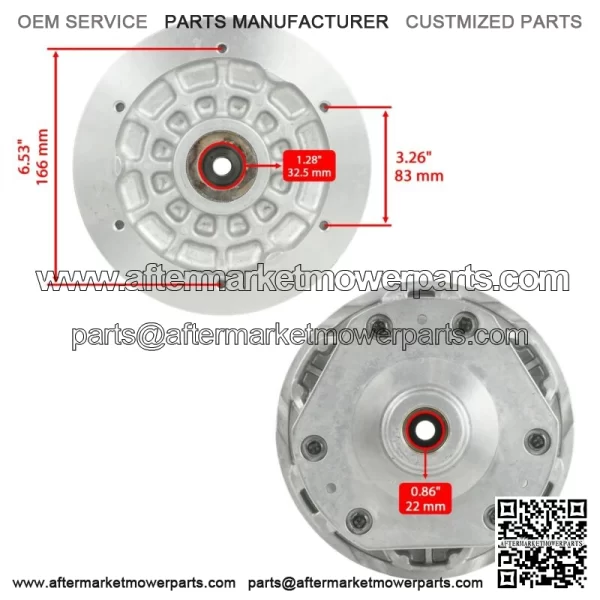 Primary Drive Clutch for Arctic Cat ZR4000 LXR RR SNO PRO 2015 2016 2017 (For: Arctic Cat) - Image 2