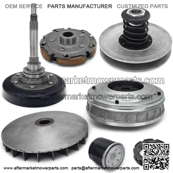 Wet Clutch Secondary Pulley Fixed Sheave Housing Shoe Carrier Assy for Hisun 400 UTV 400 MSU400 YS400 Massimo Supermach Menards Yardsport - Image 3