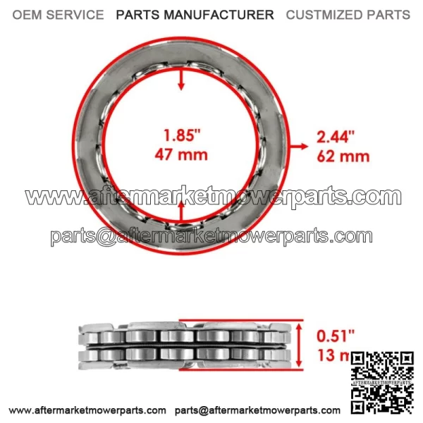 Wet Clutch Carrier Shoes w/ Bearing for Kawasaki Teryx 4 800 KTR800 2014 - 2020 For: More than one vehicle - Image 4