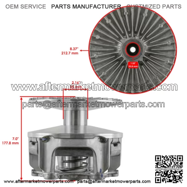 Primary Drive Clutch Kit For Polaris RZR PRO Turbo S Velocity 2021 - Image 2