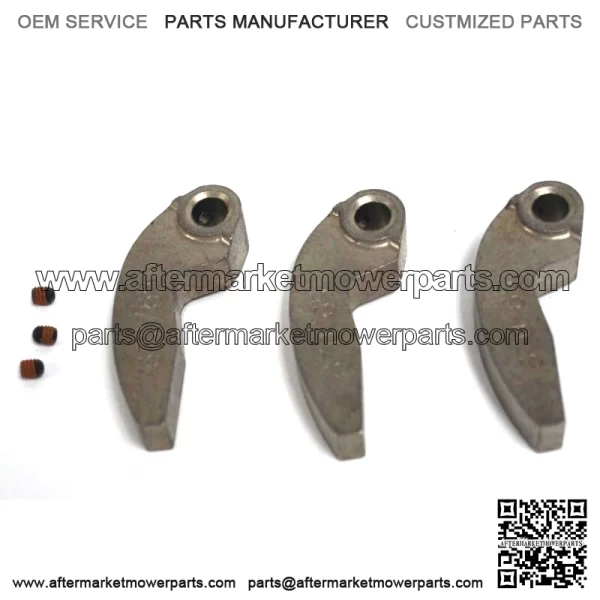 Snowmobile Set of 3 Clutch Cam Weight Arm w/ Set Screw 65g 0746-670
