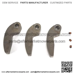 Snowmobile Set of 3 Clutch Weight Cam Arm w/ Set Screw 73g 0746-716
