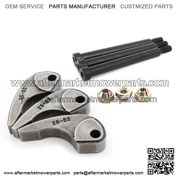 25-52 Primary Clutch Weight Shift Bolt Set for Polaris Ranger 500 2010-2013 / Ranger 570 2014-2018 - Image 2