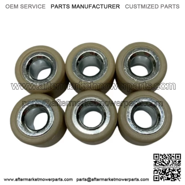14gm Scooter Front Drive Variator Clutch Roller Weights 18mm x 14mm-6pc-150cc - Image 2