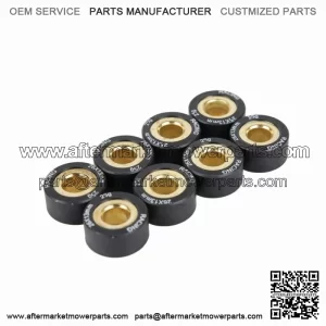 8PCS 26*13 25G Motorcycle Scooter AN400 Variator Weight Roller Clutch Pulley