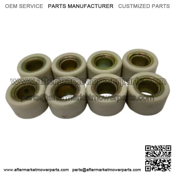 14gm Scooter Front Drive Variator Clutch Roller Weights 20mm x 12mm-8pc-250cc