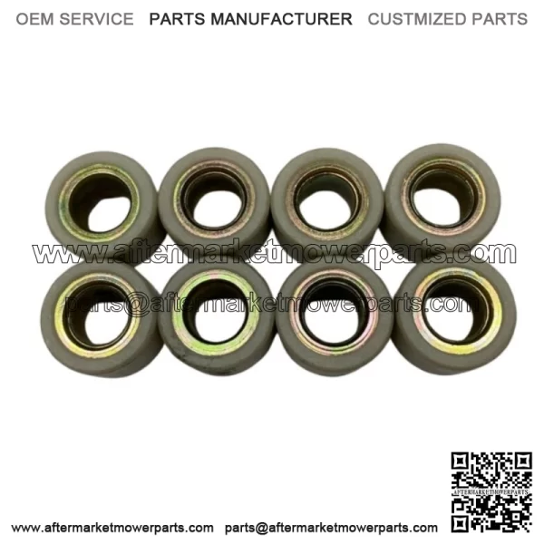 14gm Scooter Front Drive Variator Clutch Roller Weights 20mm x 12mm-8pc-250cc - Image 2
