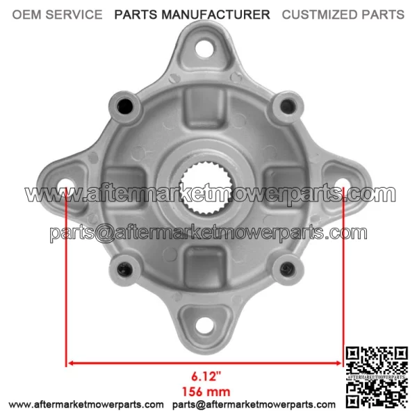 Rear Wheel Axle Hub W/ Bearing for Polaris Sportsman 800 4X4 6X6 EFI 2007-2015 For: Polaris Sportsman 800 - Image 2