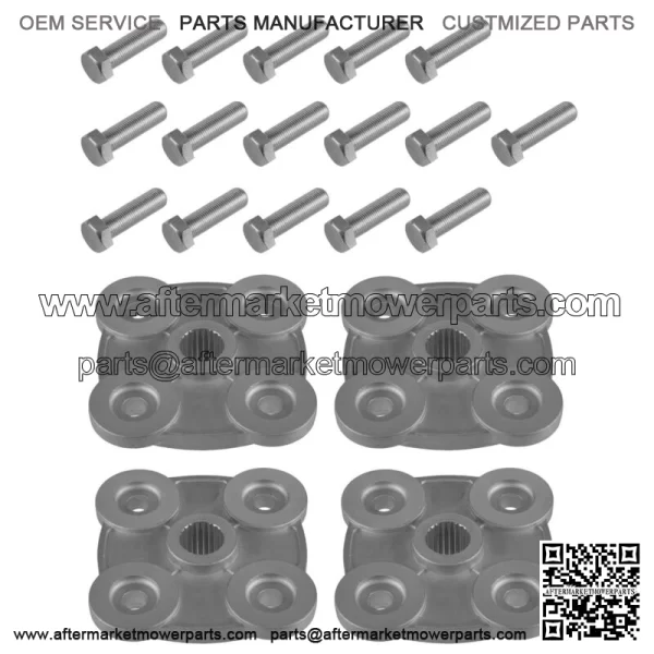 4x Rear L/R Wheel Hub w/ Hardware for Polaris Sportsman 570 2008 NEW - Image 4