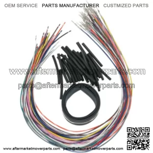 Namz Universal Handlebar Bar Switch Wiring Wire Extension Kit 24" Harley Touring (For: Harley-Davidson)