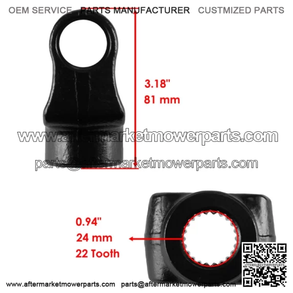 Rear Drive Prop Shaft Yoke For Polaris Sportsman 800 EFI / HO EFI 2005 - 2009 For: Polaris Sportsman 800 - Image 2
