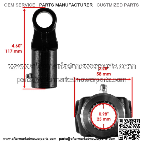 Front Prop Drive Shaft Yoke For Polaris Sportsman 800 EFI 2005  2007 2007 2008 For: Polaris Sportsman 800 - Image 2