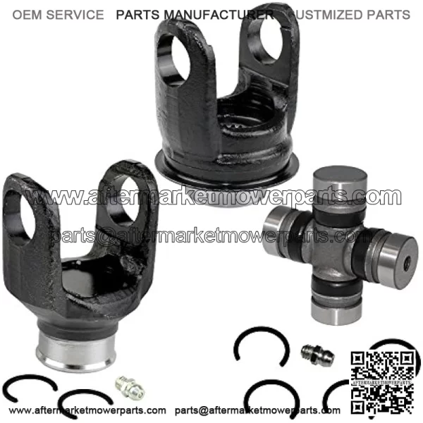 Rear Drive Shaft Pairing Yokes Compatible with Suzuki Lt-F400F Eiger 400 4X4 Man 2002-2007