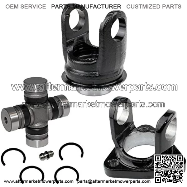 Rear Drive Shaft Pairing Yokes Compatible with Suzuki Lt-A400F Eiger 400 4X4 Auto 2002-2007