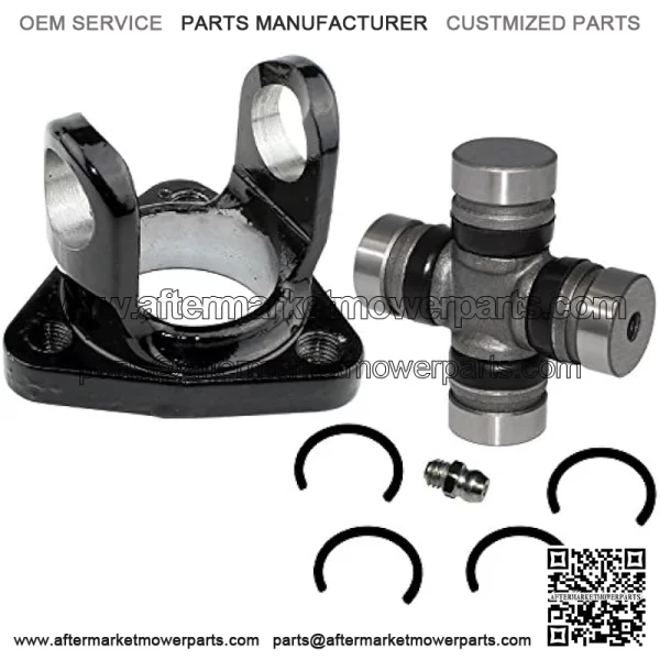 Propshaft Yoke with U-Joint Compatible with Suzuki Lt-F400F Ltf400F Eiger 400 4X4 Man 2002-2007