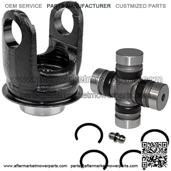 Rear Drive Shaft Yoke with U-Joint Compatible with Suzuki Lt-F400 Eiger 400 2X4 Man 2002-2007