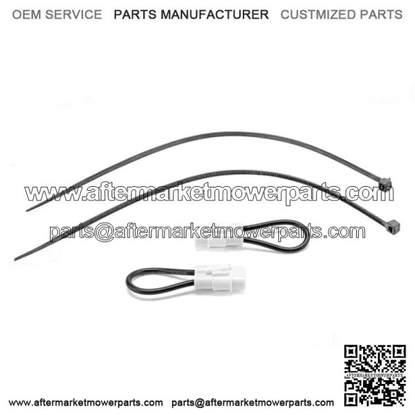 2x Seat Belt Override Bypass Harness Plug Connector Fit Kawasaki Mule All models For: More than one vehicle