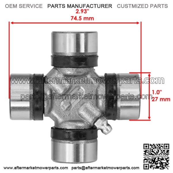 Drive Shaft U Joint For Bush Hog Rotary Cutter BH114 BH115 BH116 BH215-2 BH216-2 - Image 2