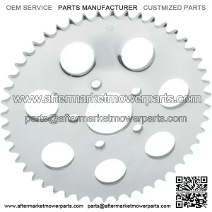 Chrome 51 Tooth Dished Rear Wheel Sprocket Harley Big Twin 00+ (For: Harley-Davidson)