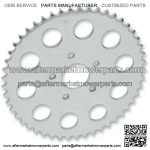 Chrome 51 Tooth Flat Rear Wheel Sprocket Harley Big Twin 00-17 (For: Harley-Davidson)