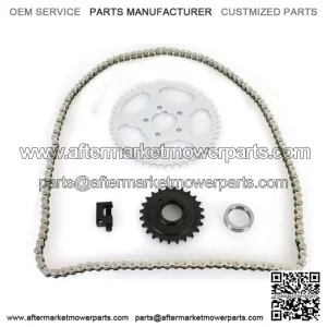 Bolt On Chain Conversion Kit Rear Wheel Sprocket Harley Touring Bagger FLH 00-06 (For: Harley-Davidson)