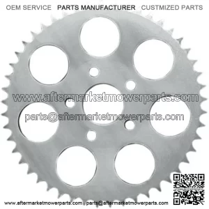 Chrome 48 Tooth Flat Rear Wheel Chain Sprocket Harley 82-85 XL (For: Harley-Davidson)