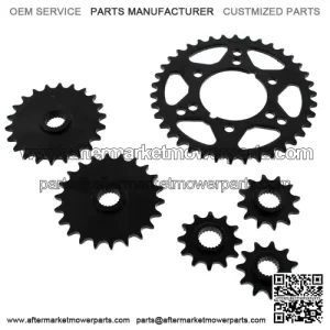 1992 Polaris 350L Trail Boss 350 4X4 Steel Sprocket Complete Set