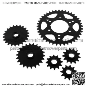 1994-95 Polaris 300 4x4  Sprocket Kit 6 Sprockets for ATV 4 Wheeler