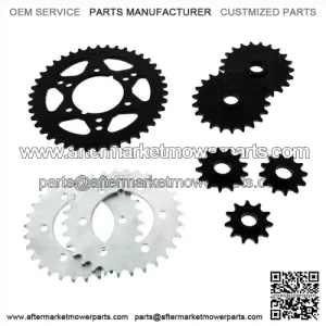 1993 Polaris Big Boss 350L 6X6 Steel Sprocket Complete Set