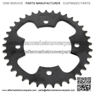 Sprocket for Polaris Predator 500 2003 - 2007 37 Tooth Rear Black Sprocket