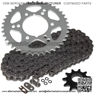 O-Ring Drive Chain & Sprockets Kit for Polaris Trail Blazer 250 2001 2002 2003 (For: Polaris)