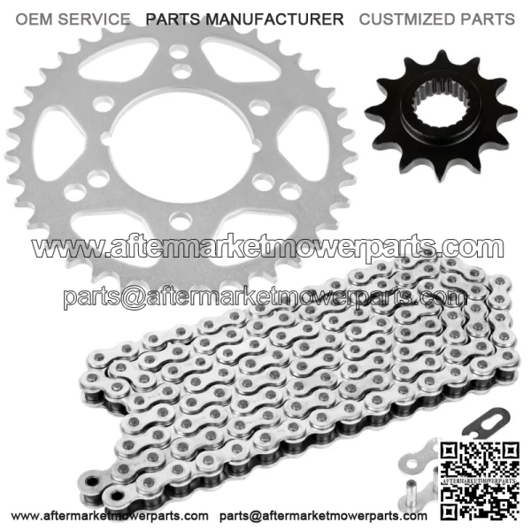 Non O-Ring Drive Chain & Sprockets Kit for Polaris Magnum 425 2x4 4x4 1995-1998 (For: Polaris)