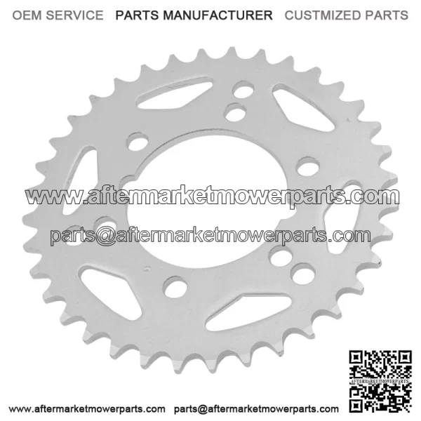 Rear Wheel Chain Sprocket for Polaris Scrambler 500 4x4 2000 2001-2012 36 Teeth (For: Polaris)