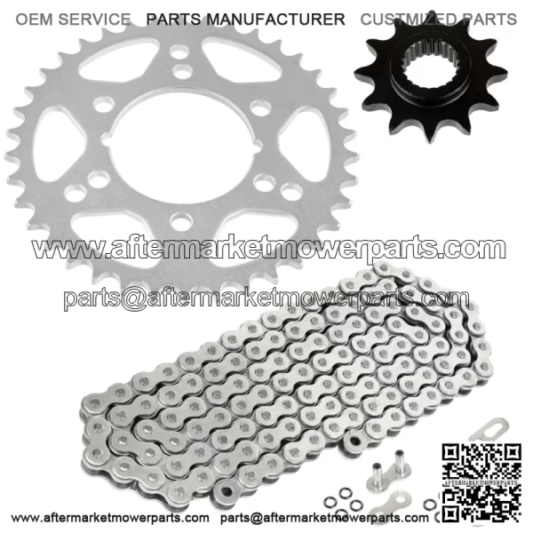 O-Ring Drive Chain & Sprockets Kit for Polaris Xpress 300 1996 1997 1998 1999   (For: Polaris)