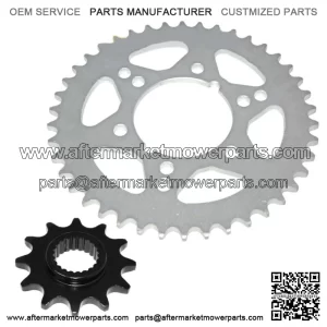Front & Rear Sprockets Kit for Polaris Trail Blazer 250 1995 1996 1997 98 1999 (For: Polaris)