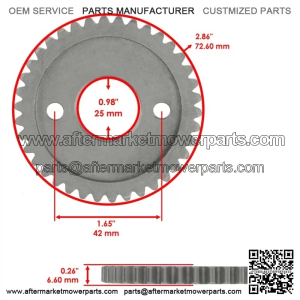 Fits Polaris RZR XP 900 Camshaft Cam Timing Chain w/ Sprockets 2011 2012 2013 (For: Polaris) - Image 3