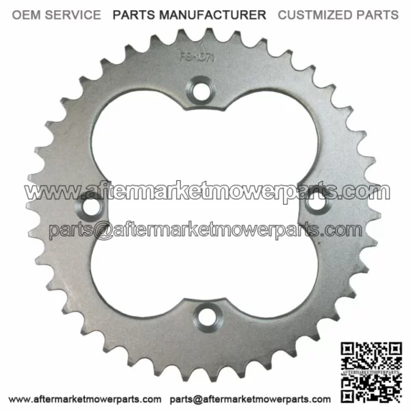 39 Tooth Rear Steel Sprocket 39T fits Honda 1993-2008 TRX300EX & 2009 TRX300X