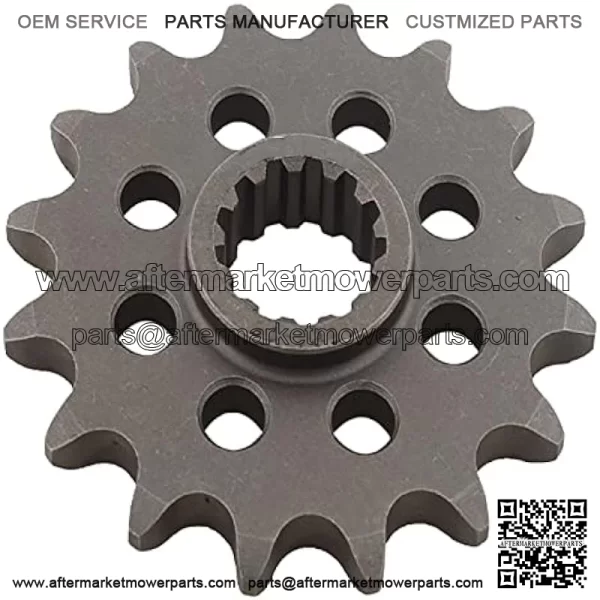 CST-1581-16-2 Front Sprocket Compatible With/Replacement For Yamaha 6 FZ 2004-2008, FZ 6 S 2009, 1000 FZR 1987-1995, FZX 750 Fazer 1986 1987, GTS 1000 ABS 1993-1996, YZF 750 R 1994-1998 - Image 3
