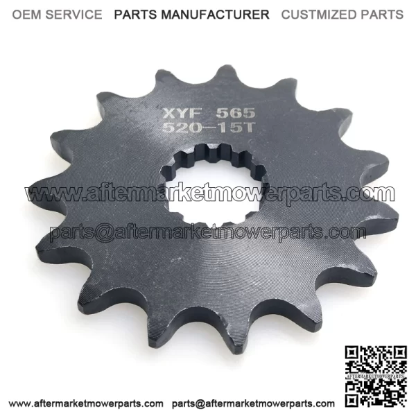 15T #520 sprocket