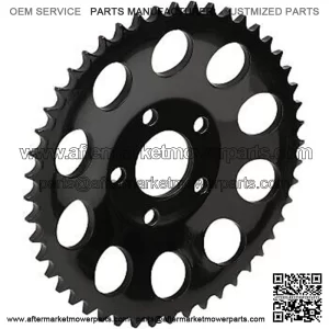 1210-1837 Black Rear Wheel Sprocket 48-Tooth
