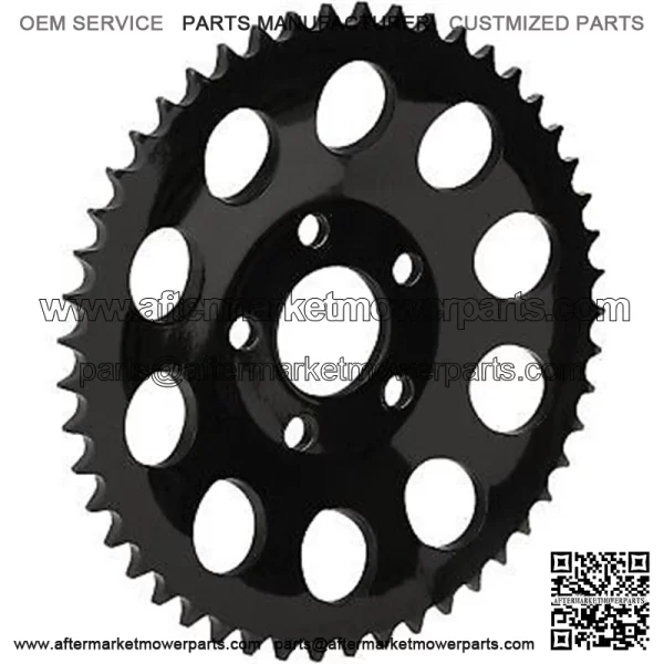 1210-1838 Black Rear Wheel Sprocket 49-Tooth