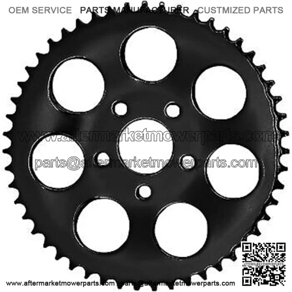 1210-1833 Black Rear Wheel Sprocket 48 Tooth