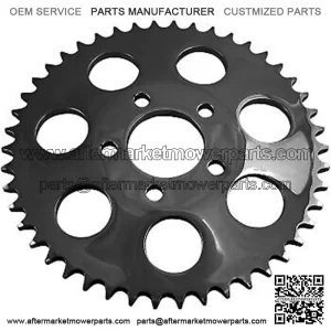 1210-1847 Black 530 Chain Conversion Rear Sprocket 46-Tooth
