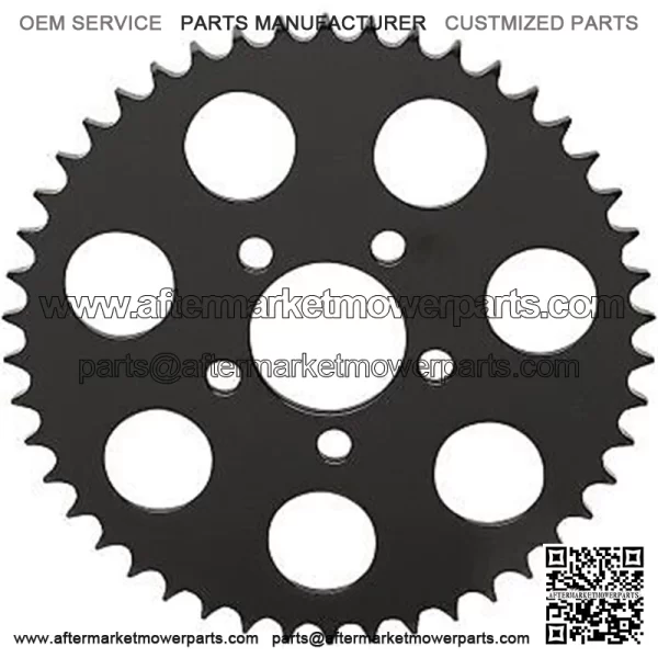 1210-1843 Black 46-Tooth 530 Chain Conversion Rear Sprocket