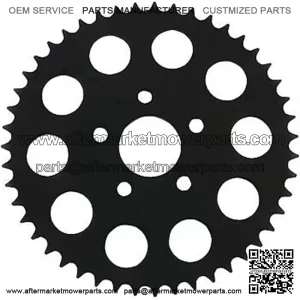 1210-1834 Black 49-Tooth Rear Wheel Sprocket