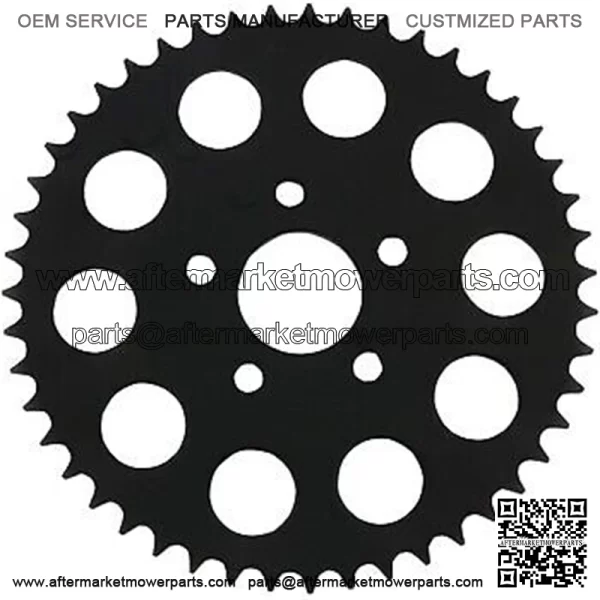 1210-1834 Black 49-Tooth Rear Wheel Sprocket