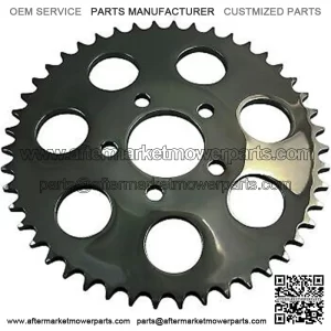 1210-1848 Black 530 Chain Conversion Rear Sprocket 48-Tooth